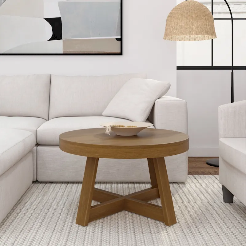 Plank and Beam Classic Round Coffee Table - 30