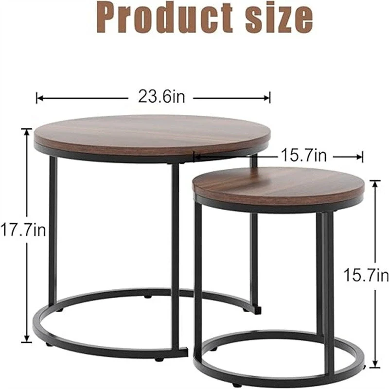 Nesting Coffee Table Rustic