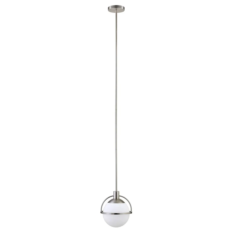 Cieonna 9.38  Wide Pendant with Glass Shade