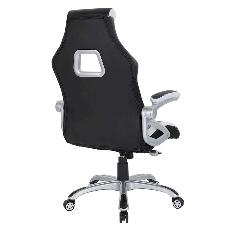 Bonded Leather and Mesh Racing Style Gaming Chair