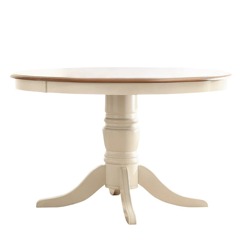 Mackenzie Country Antique Two-tone Dining Table by iNSPIRE Q Classic