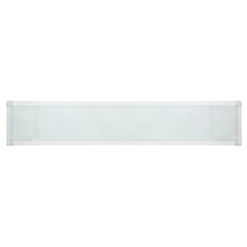 SAFAVIEH Couture Camryn Acrylic Console Table - Clear - 60 W x 10 L x 30 H - 52Wx10Dx30H