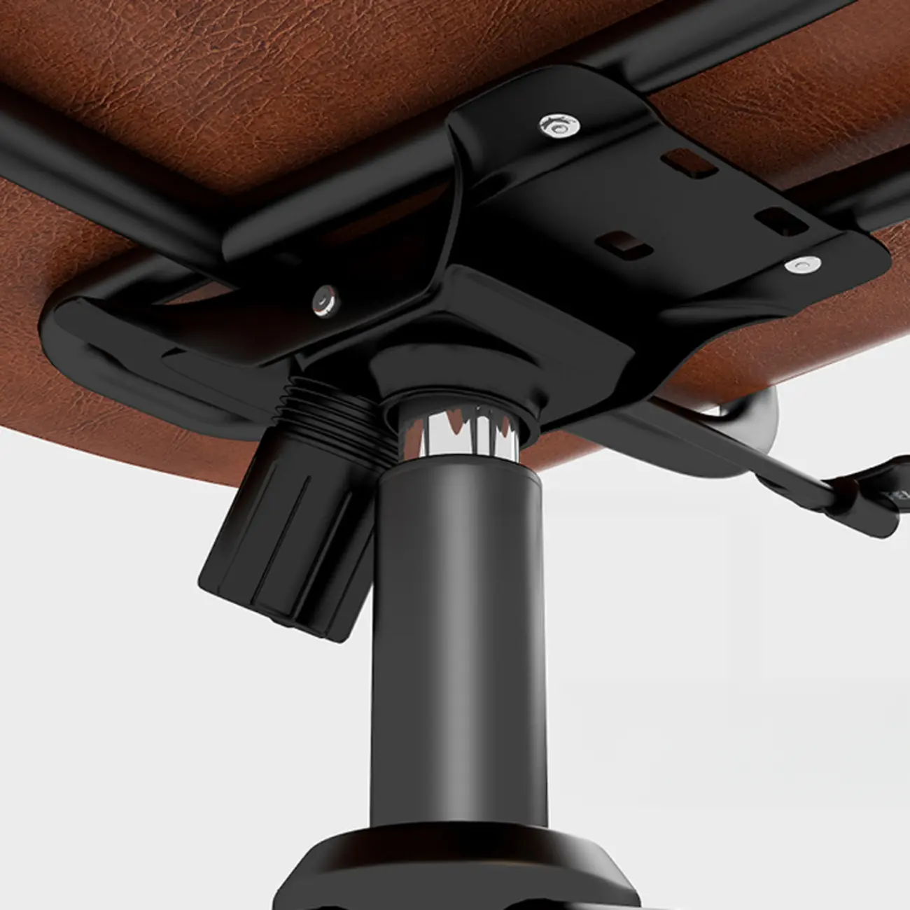 Adjustable Button-Tufted Upholstered Ergonomic Office Chair