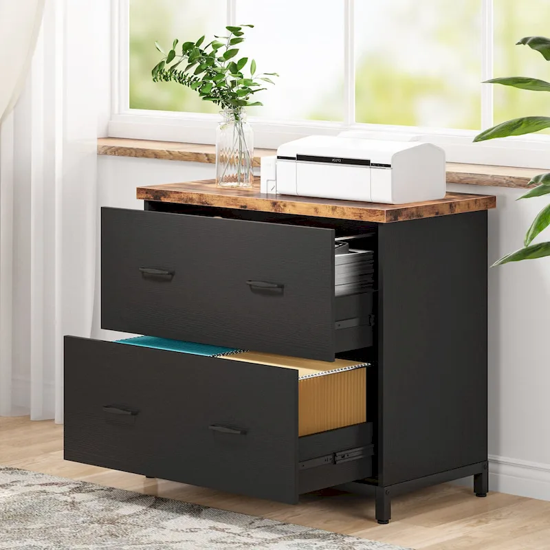 2-Drawer File Cabinet, Lateral Filing Cabinet, Office File Cabinet