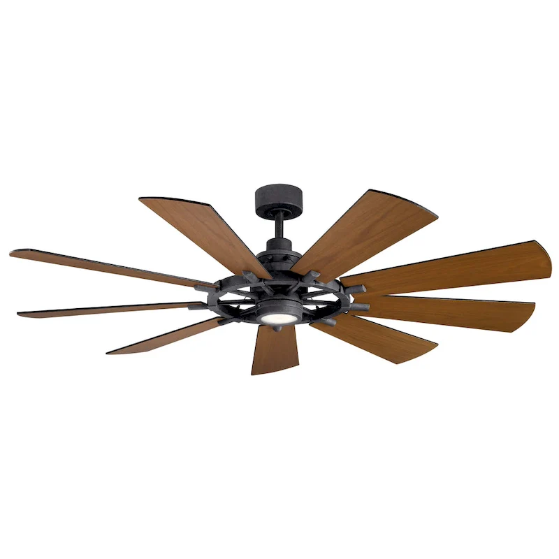 Gentry 65-inch LED Ceiling Fan (3-finish options)