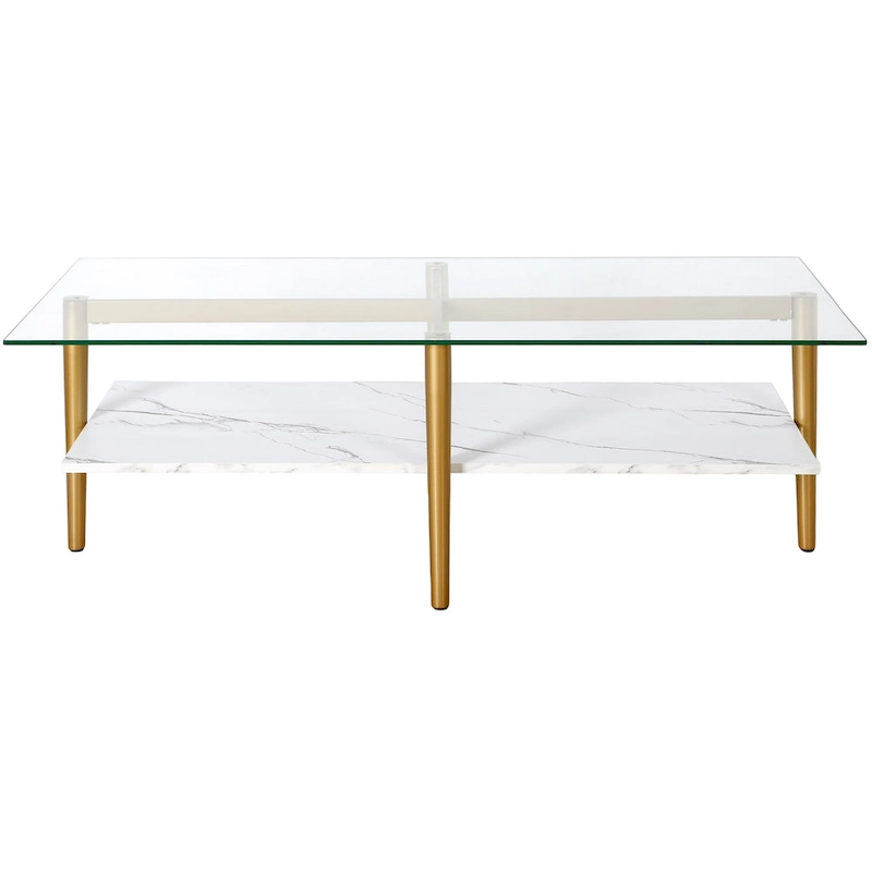 Otto Mid-Century Glam Coffee Table
