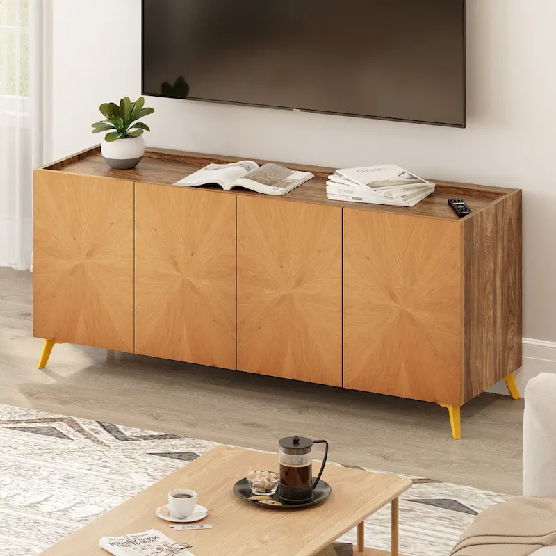 Moasis 63 Solid Wood Sideboard TV Stand