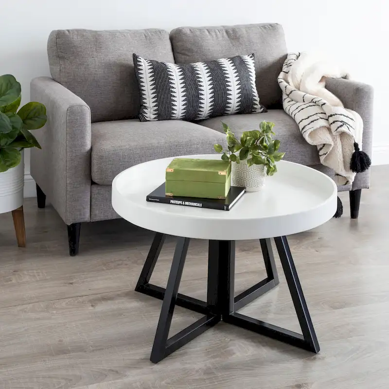 Kate and Laurel Avery 30-inch Round Coffee Table - 30 Diameter