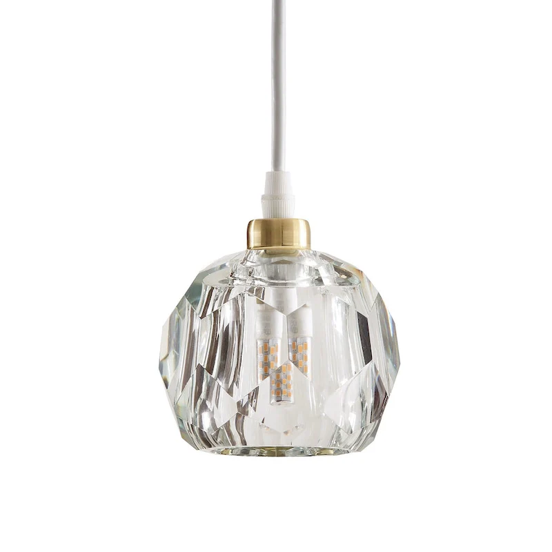 Galway Round Crystal LED Pendant / Chandelier by iNSPIRE Q Bold