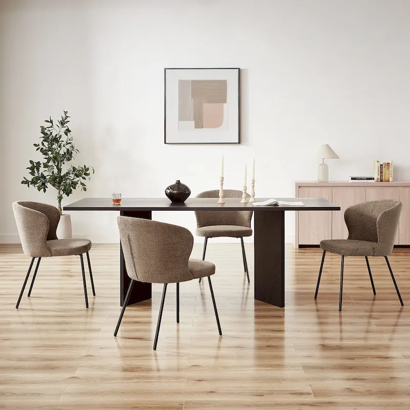 Modern Dining Chairs, Set of 2