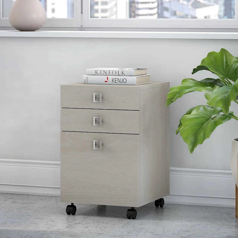 Echo 3 Drawer Mobile File Cabinet by Bush Business Furniture