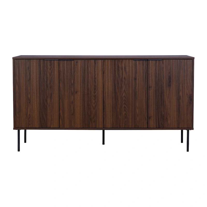 Lysander Fluted Sideboard Buffet Cabinet