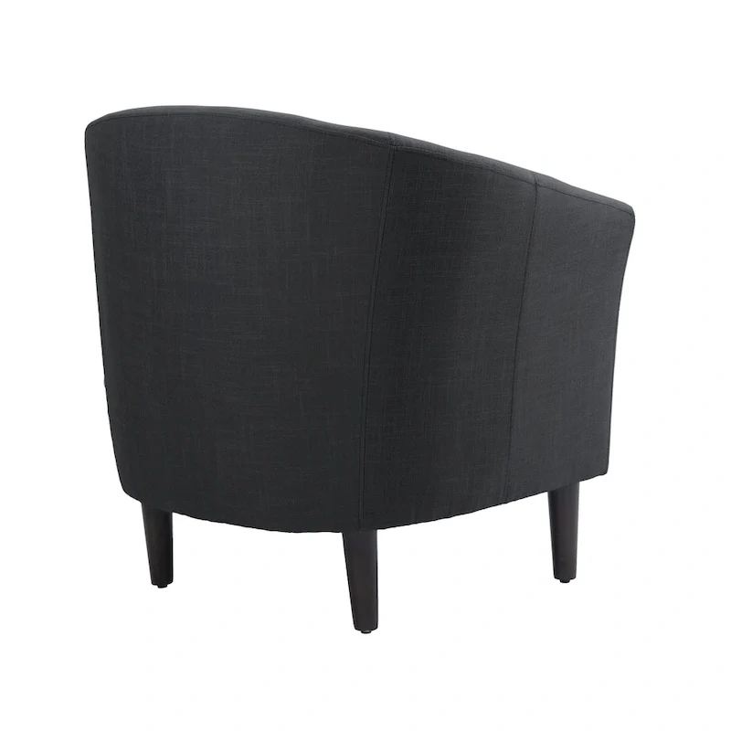 Modern Accent Chair Upholstered Barrel Chair