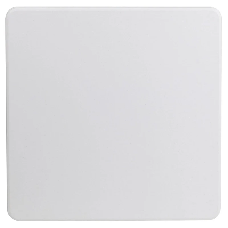 2.85-Foot Square Plastic Folding Table - Event Folding Table - 34.25D x 34.25W x 29.5H