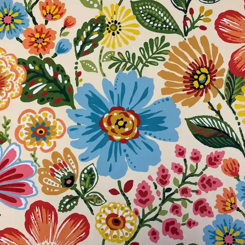 International Caravan Maui Footstool with Cushion