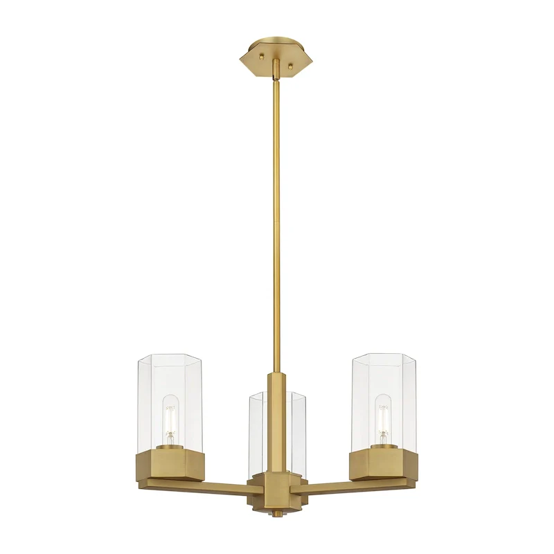 Innovations Lighting Claverack - 3 Light 9  Stem Hung Pendant