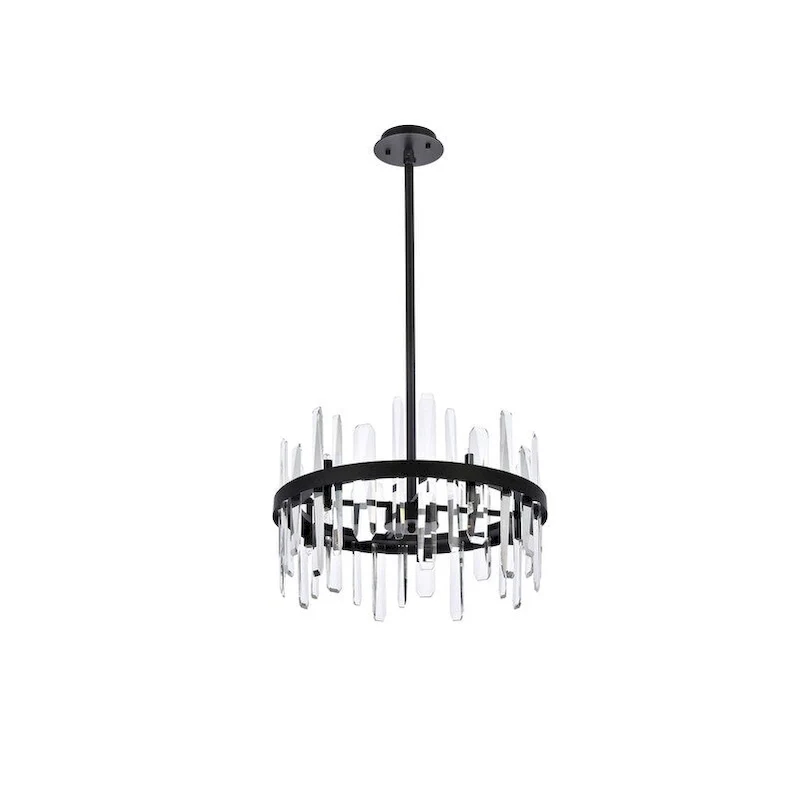 Indigo Home 20 inch crystal round pendant