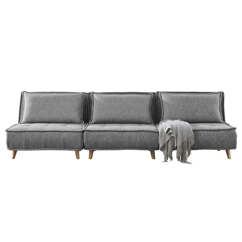 Art Leon Modern Modular Convertible Sofa Chair