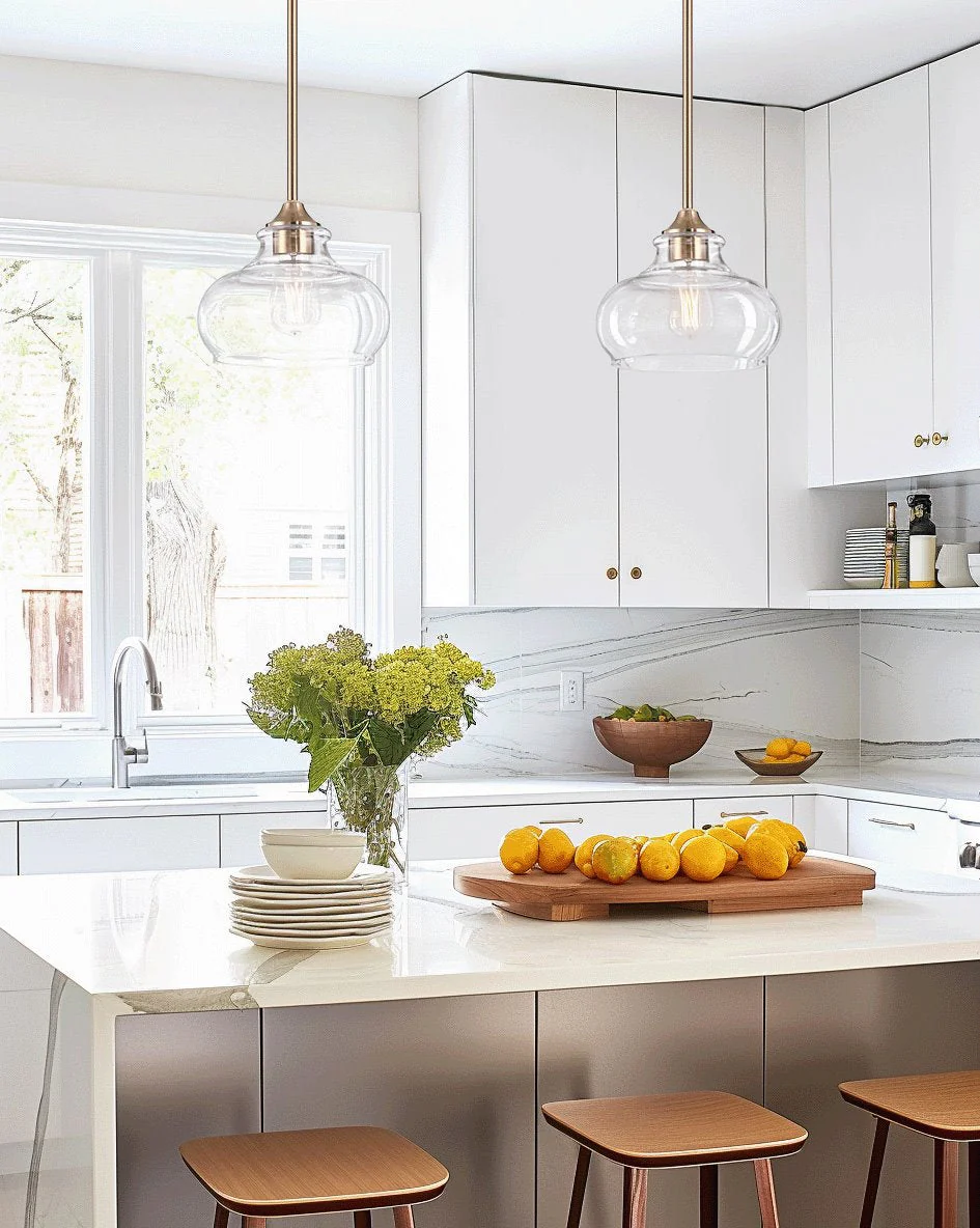 Harlow 9 Modern Industrial Farmhouse / Schoolhouse / Rustic Pendant Light