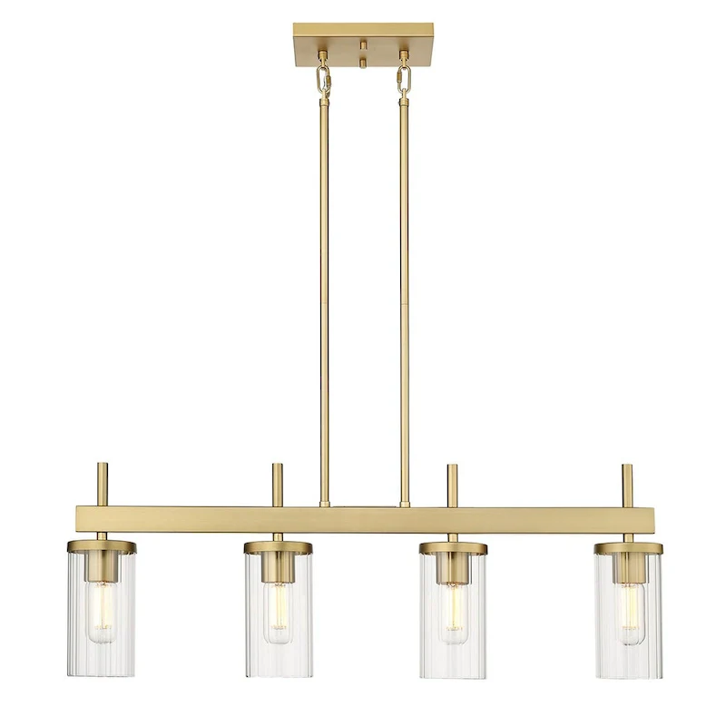 Copper Grove DeBruy 4-light Linear Pendant