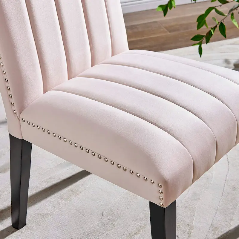 Velvet Dining Side Chairs - Set of 2