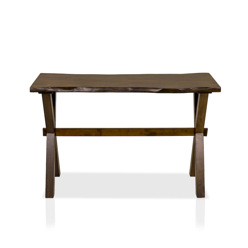 Mav Transitional Walnut 47-inch Solid Wood Sofa Table by Furniture of America