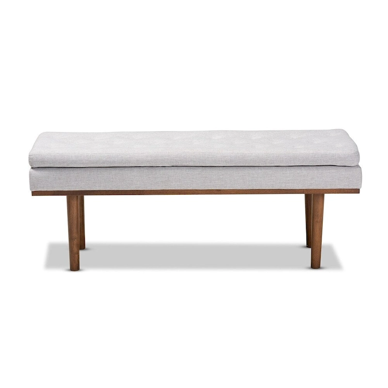 Carson Carrington Ufas Mid-century Modern Upholstered Bench