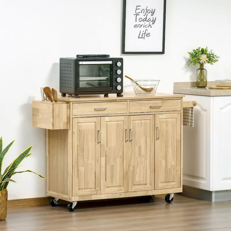 Kitchen Island on Wheels