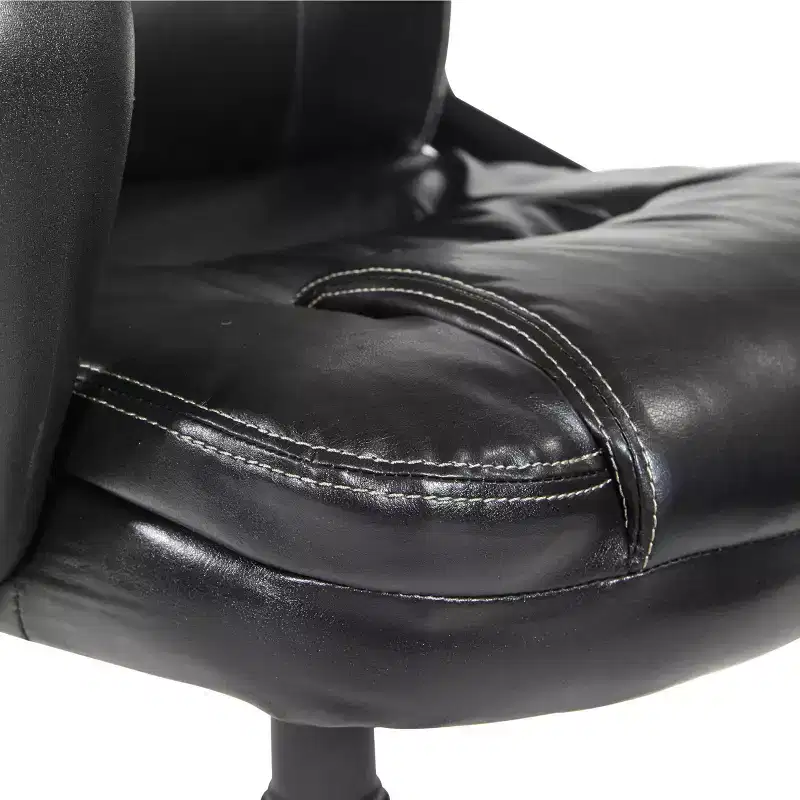 Faux Leather Managers Chair with Padded Arms - OSP Home Furnishings