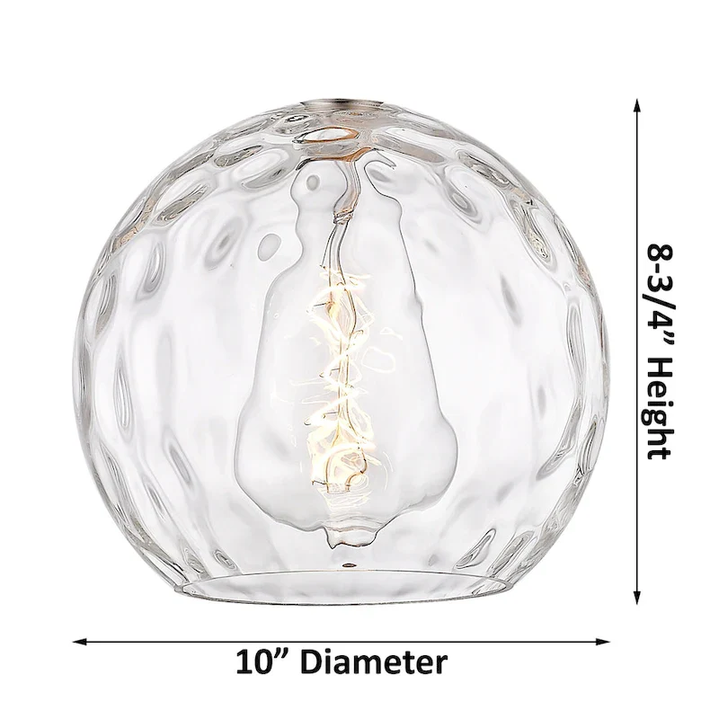 Innovations Lighting Athens Water Glass 3 Light 17  Multi-Pendant