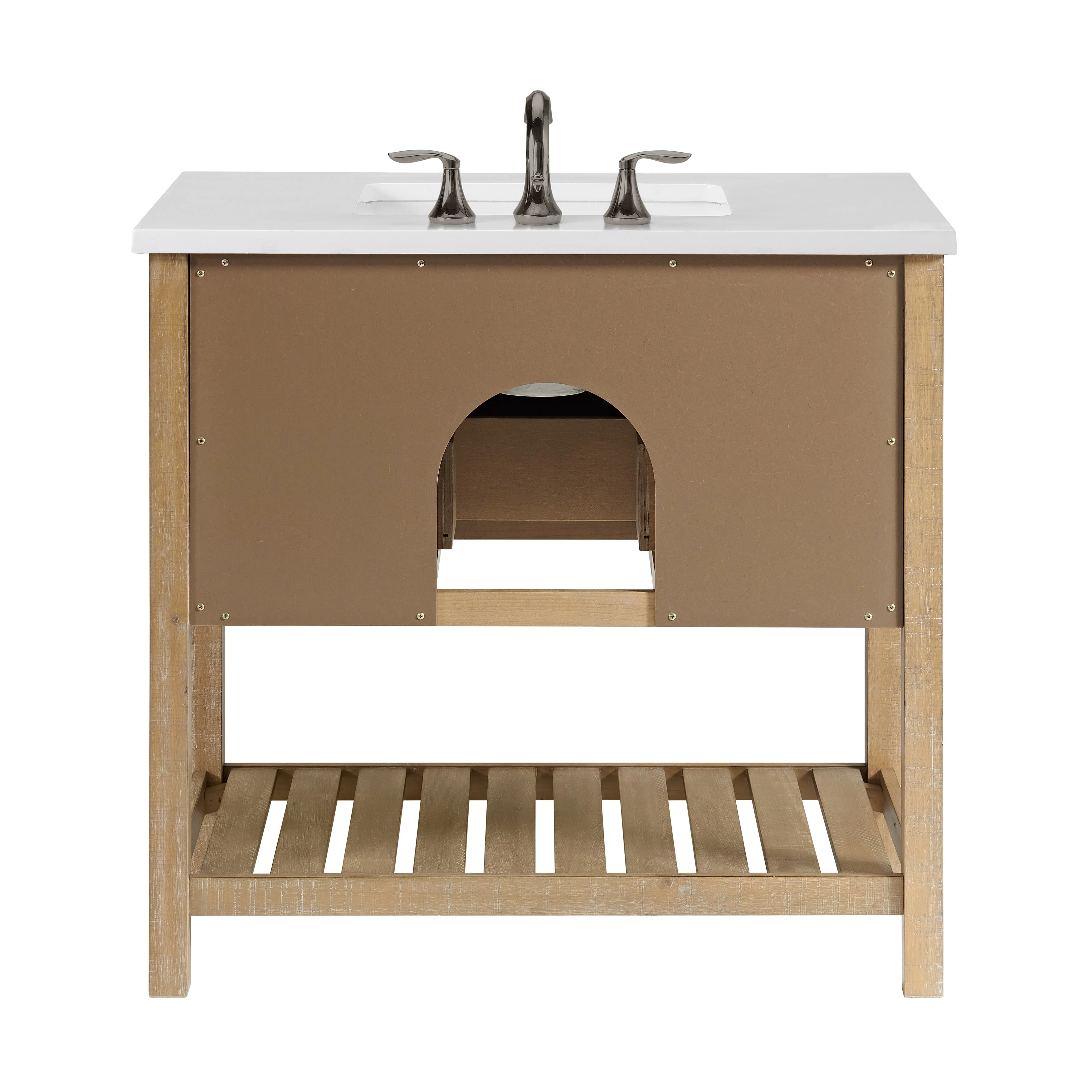 Monterey 37 Farmhouse Single Bathroom Vanity with Top