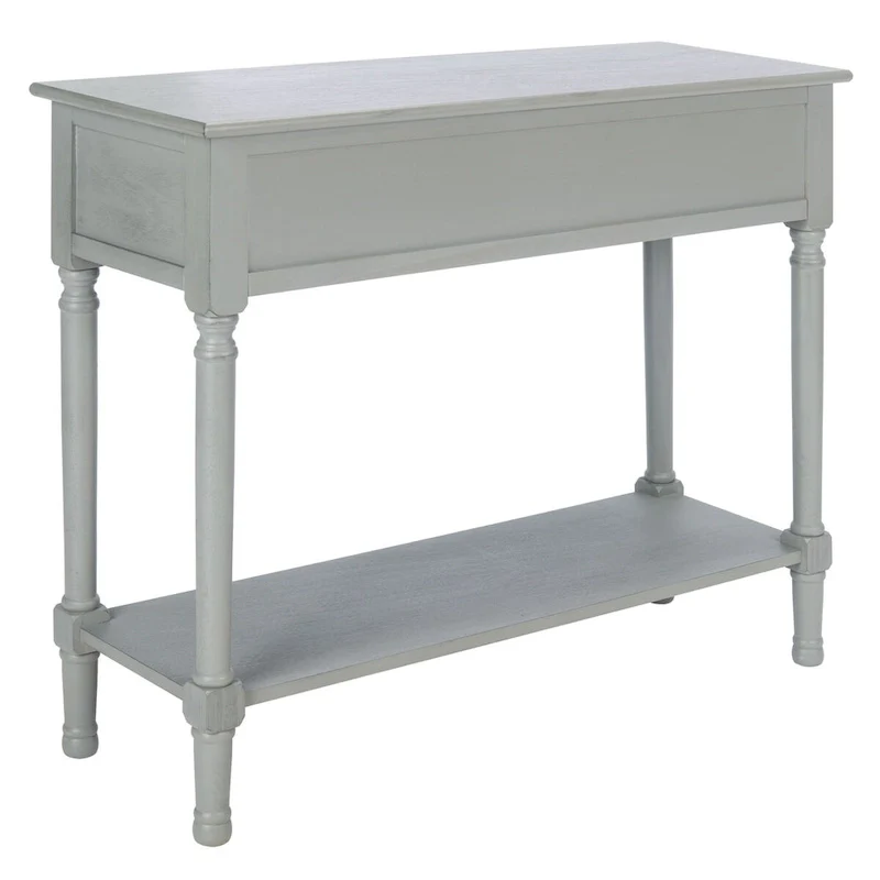 SAFAVIEH Tinnie 2-Drawer Console Table - 36 W x 13 L x 29.5 H - 36Wx13Dx30H