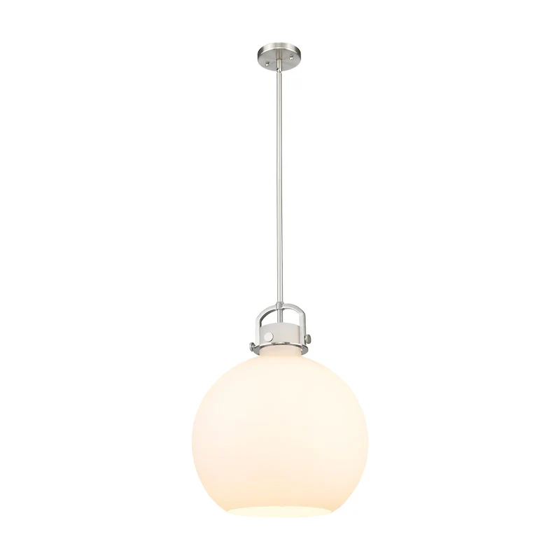 Innovations Lighting Newton Sphere - 1 Light 16  Stem Hung Pendant