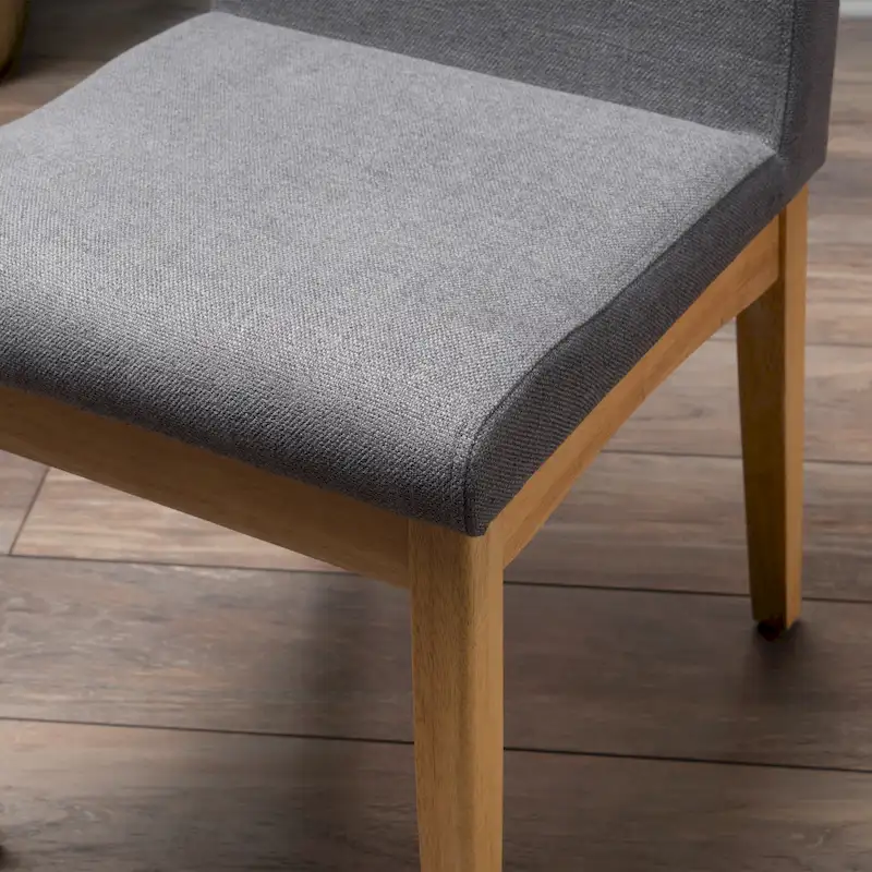 Mid-Century Fabric Dining Chair (Set of 2)