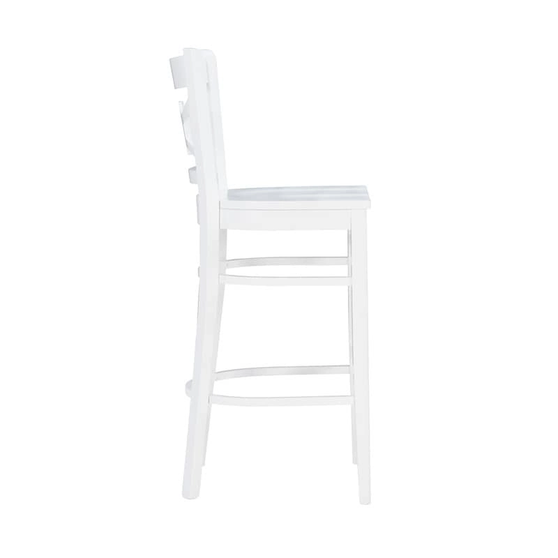Talyn White Barstool (Set of 2)