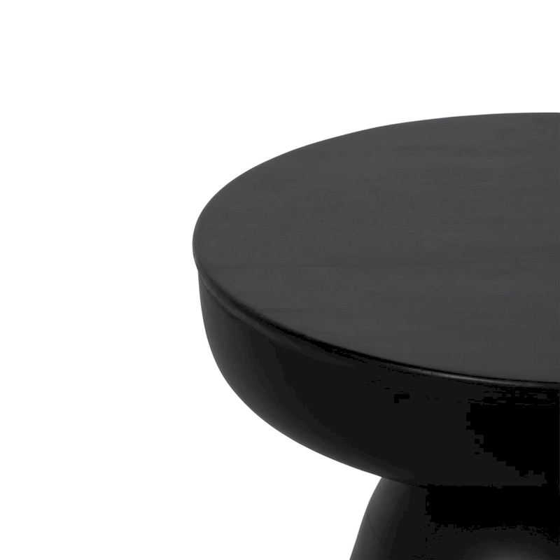 Wood, 19 Side Table, Black