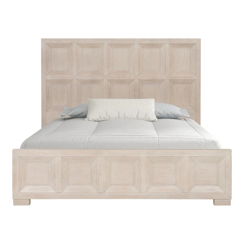 Furniture of America Durem Modern Classic Wood Panel Bed
