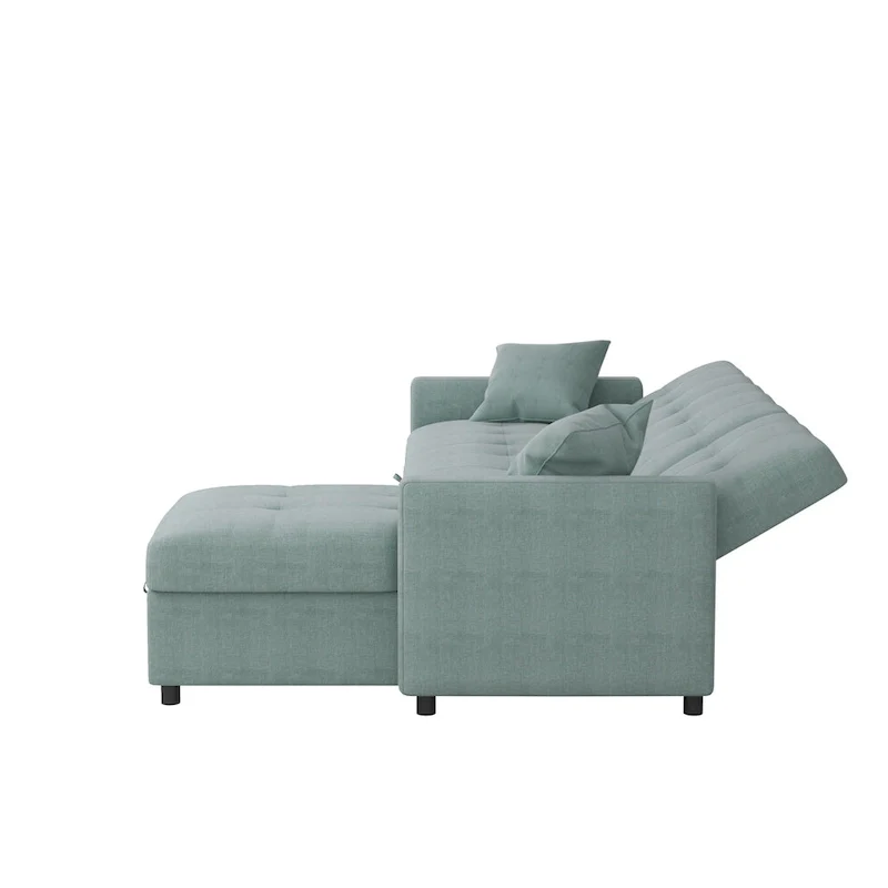 82 Wide Reversible Sleeper Sofa & Chaise