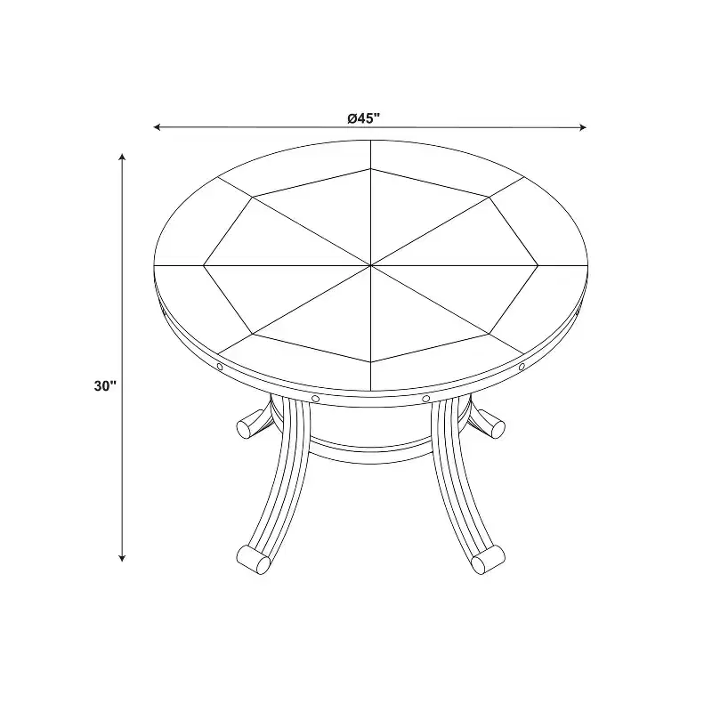 Angelo Dining Table - Powell Company