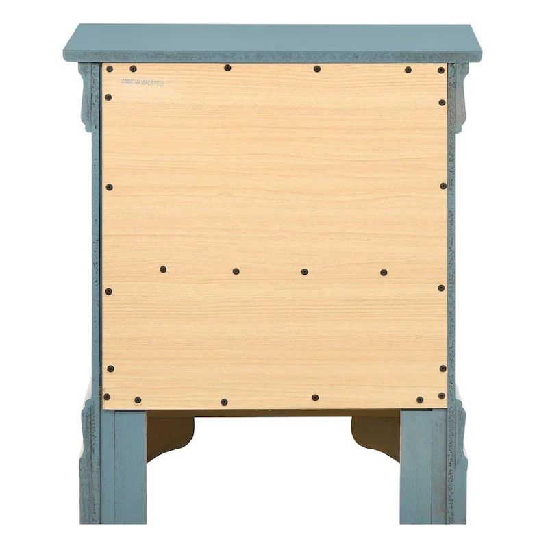 Louis Phillipe Traditional 2-drawer Wood Nightstand