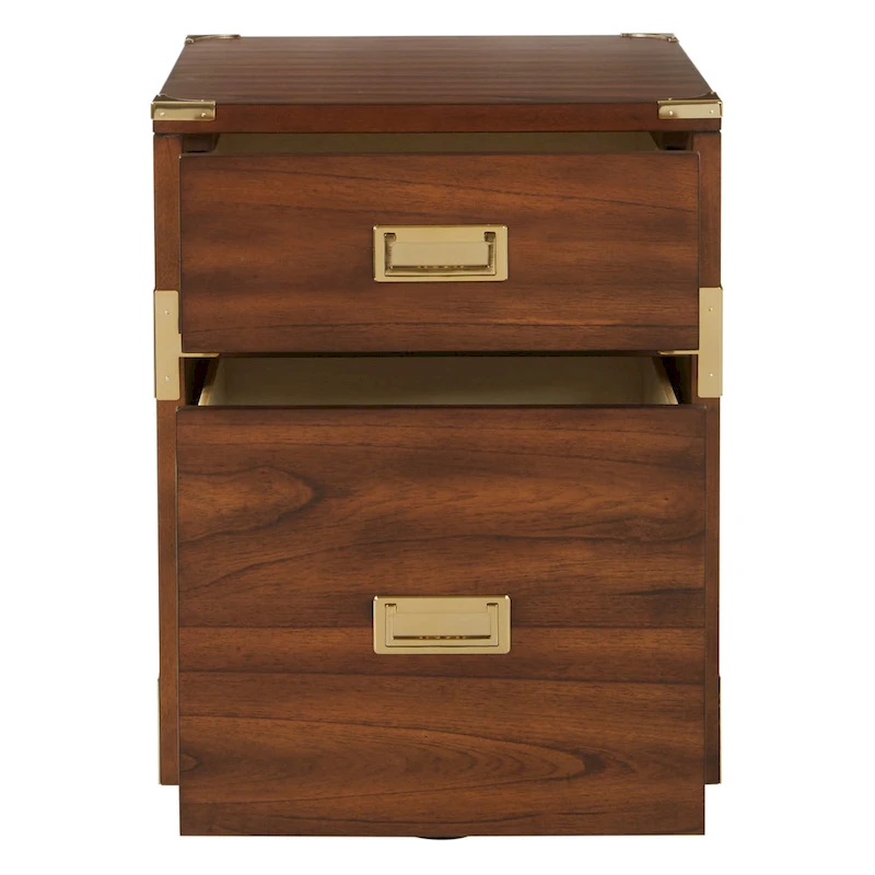 OSP Home Furnishings Wellington 2 Drawer File Cabinet
