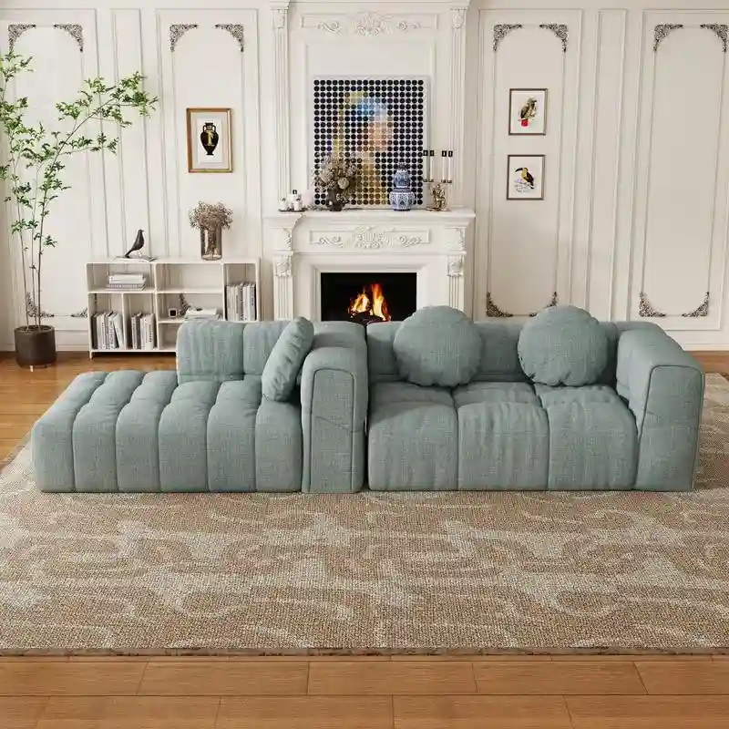 103 L-Shaped Modular Sofa, Free Combination (Left and Right Facing)