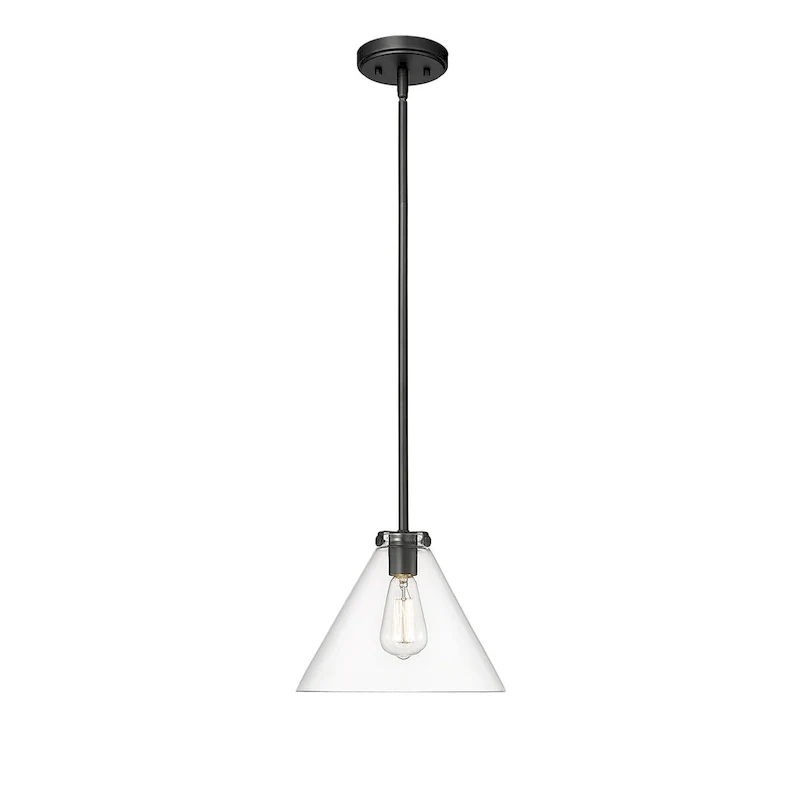 Millennium Lighting Aliza 1 Light Pendant with Clear Glass Shades