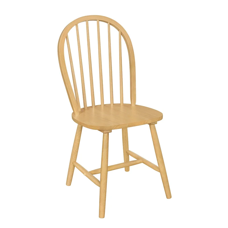 Declan Farmhouse High Back Spindle Dining Chairs (Set of 2) by Christopher Knight Home - 36H