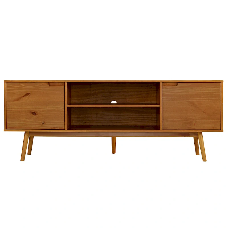 Middlebrook 70-inch Mid-Century Solid Wood TV Stand