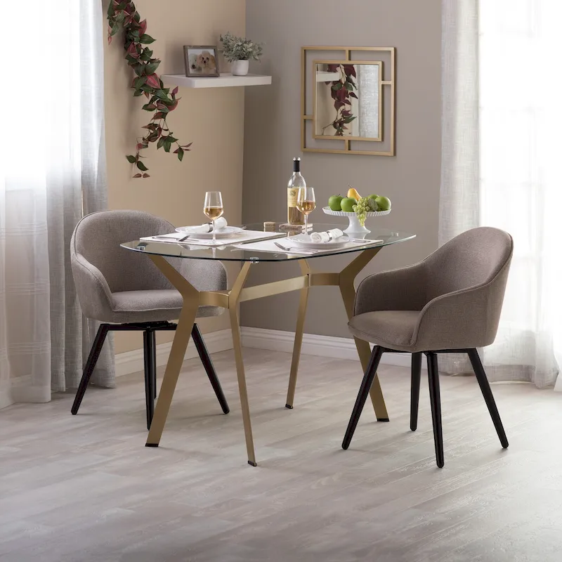 Studio Designs Home Dome Swivel Arm Chair