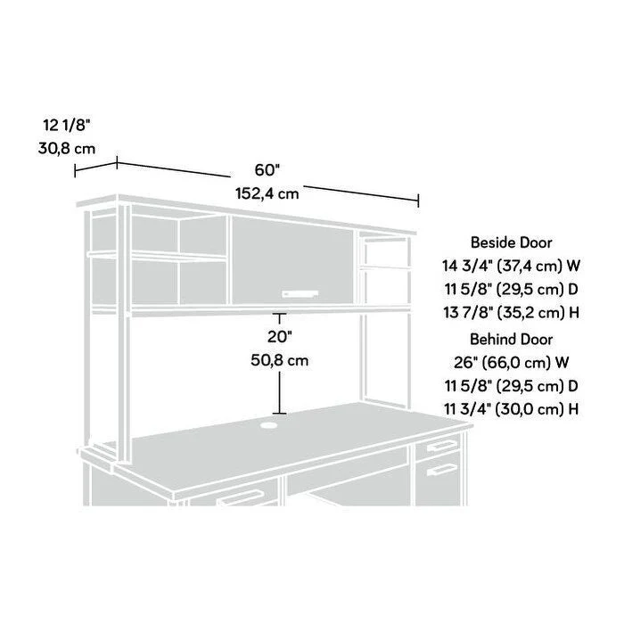 Briarbrook Computer Desk Hutch Bo