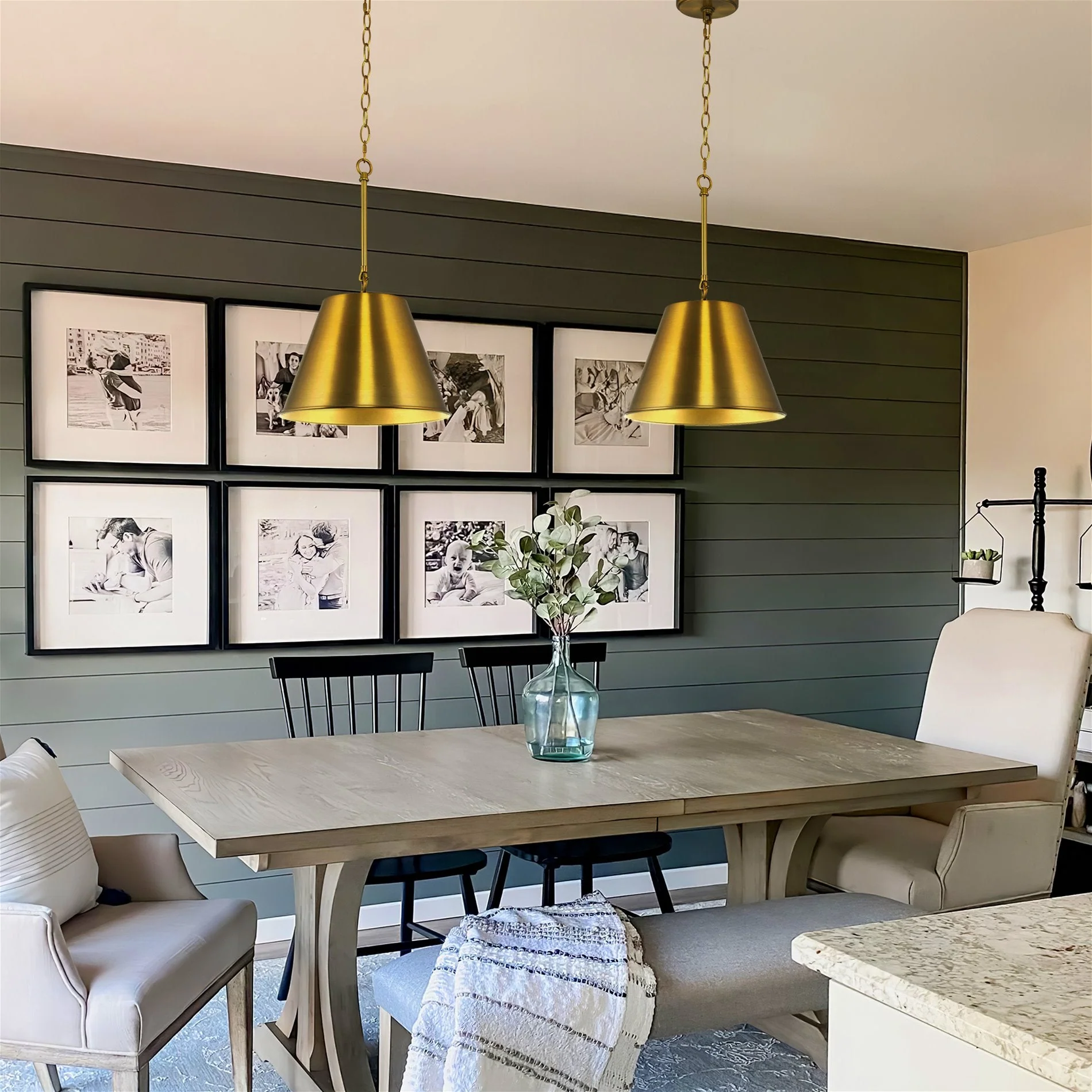 Vida 12 Modern Industrial Pendant Light