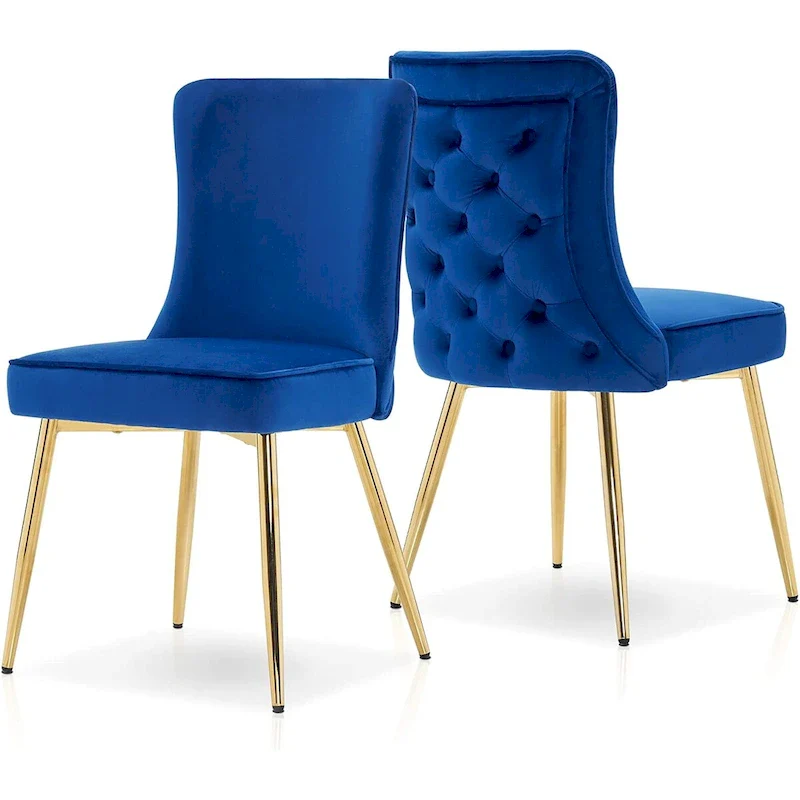 Tufted Button Back Room Chair Set of 2