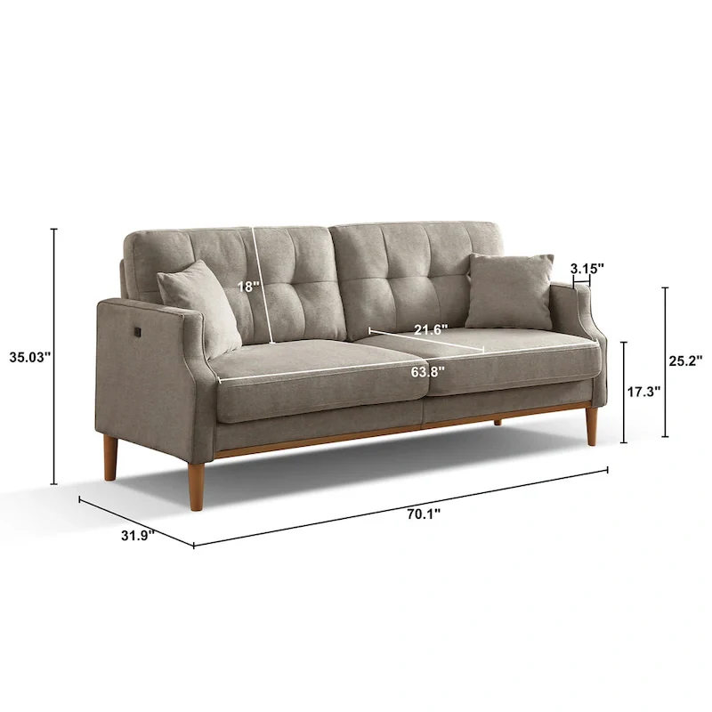 Living Space sofa 3 seater